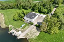 Gemaal Winsemius bij het Brielse meer